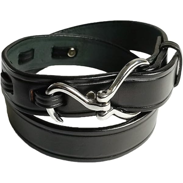 Amazon | [トリーレザー] HOOF PICK BELT ブラック 34 | 服