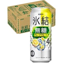 Amazon.co.jp: 氷結無糖 グレープフルーツ Alc.4% 500ml 24本 サワー