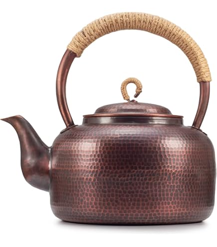 Amazon | 新光金属 IH-3517 純銅 IH対応 鎚目入り ケトル 2.3L やかん