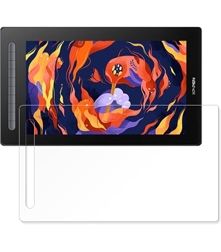 Amazon | XPPen Artist 22セカンド 専用フィルム 2枚入り 液晶ペン