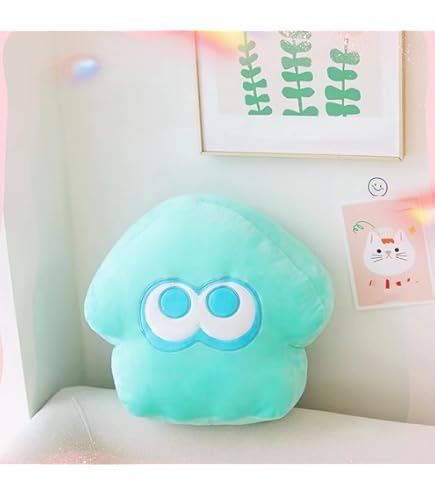 スプラトゥーン２　ぬいぐるみ　大きいイカ　ブライトブルー　三英貿易 Amazon.co.jp: スプラトゥーン2 ALL STAR COLLECTION 大きいイカ