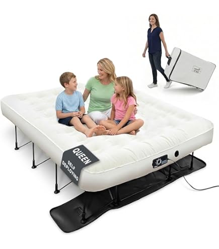 Amazon.co.jp: Ivation EZ-Bed (キング) エアマットレス Defender