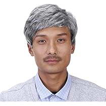 Amazon.co.jp: REMDY 男性 ウィッグ アジャスター付き フルウィッグ