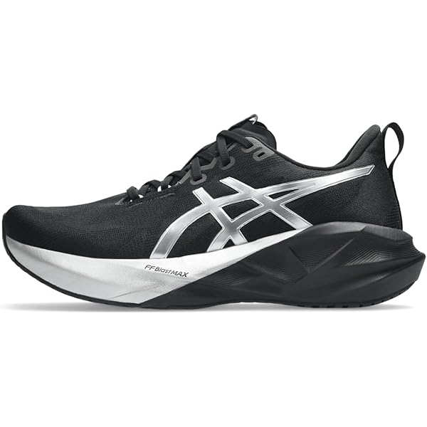 Amazon | ASICS メンズ ヌーサ TRI 16 ランニングシューズ, Black