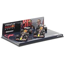 フェルスタッペン　ミニチャンプス 2023 レッドブルrb19ミニカー2台セット フェルスタッペン ミニチャンプス 2023 レッドブルrb19ミニカー2
