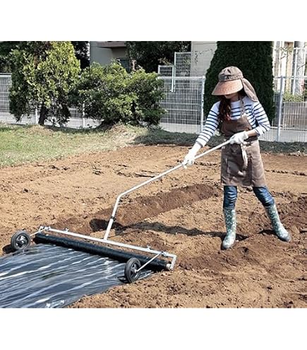 Amazon.co.jp: 農業用 生分解性マルチ カエルーチ (幅 135センチ