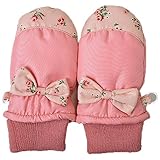 2016年 冬物 防寒 UZULAND 冬物 防寒 スノー手袋 ミトン グローブ ピンク◇3-4才