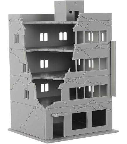 Amazon | ロイヤルモデル 1/35 ジオラマ素材 廃墟と化した建物