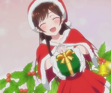 2020夏アニメ - 水原千鶴 (一ノ瀬ちづる)サンタコス