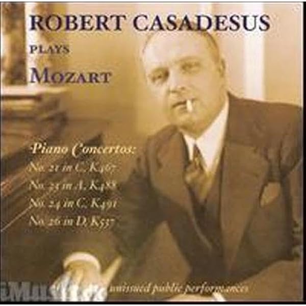 Amazon.co.jp: Robert Casadesus plays Mozart: ミュージック