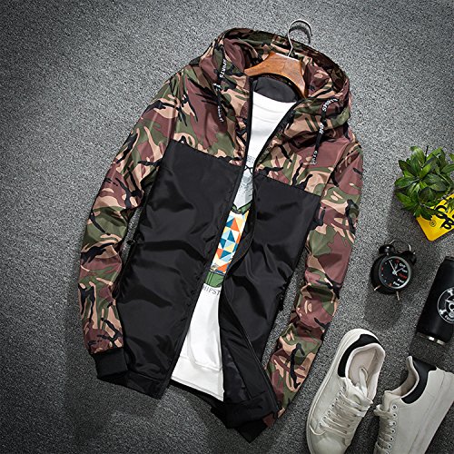 防風 登山メンズ 軽量 迷彩 ジャケット メンズ ナイロンジャケット