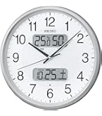 【新品未使用】　セイコー　電波掛け時計　薄金パール／KX384S セイコー 電波掛け時計 薄金パール／KX384S seiko 電波 掛け時計の