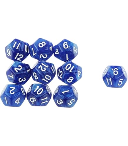 Amazon | HiCollie ロールプレイングゲーム 12面ダイス サイコロ12面