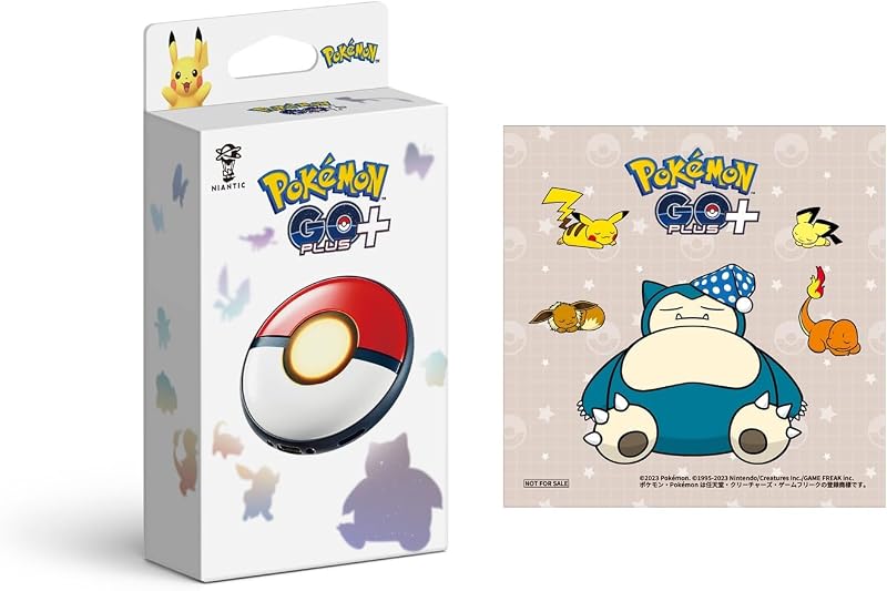 Pokémon GO Plus +(ポケモン ゴー プラスプラス) (【Amazon.co.jp限定】オリジナルデザイン マイクロファイバークロス 同梱)