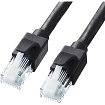 Amazon.co.jp: サンワサプライ カテゴリ6A LANケーブル(ブラック・15m