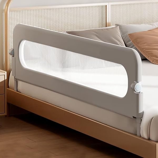 Amazon.co.jp: ベッドフェンス 子供 ベッドガード 折りたたみ ベッド柵  