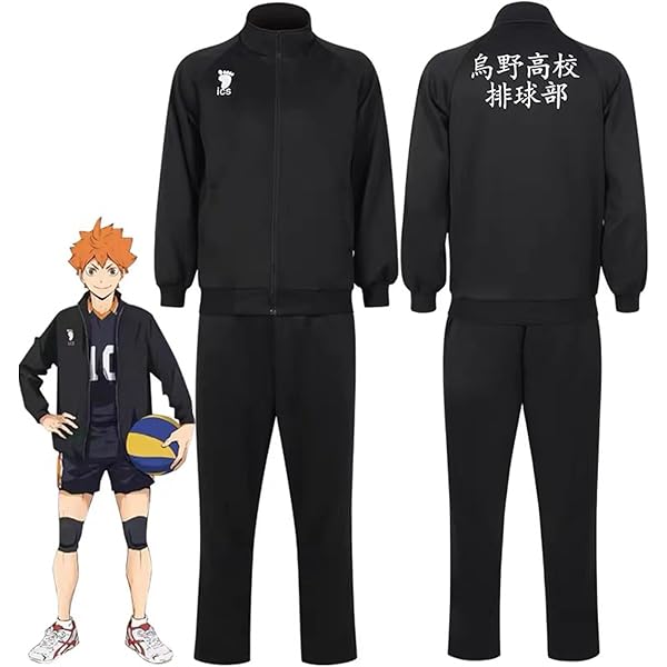 ハイキュー！！　公式ユニフォーム上下セット　日向翔陽　コスプレ ハイキュー！！ 公式ユニフォーム上下セット 日向翔陽 コスプレ