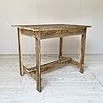 ワーキングデスク ワーキングテーブル リサイクルウッド ハンドメイド 幅90cm 奥行60cm 高さ72cm 完成品