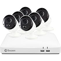 新品 未開封 swann 防犯カメラ 6台セット 楽天市場】Swann DVRシステム 4K セキュリティカメラ 6台 ＋8CH