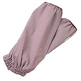 ユニワールド のらスタイル ヒッコリー腕カバー NS-952 [レッド]