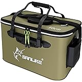 SANLIKE バッカン バケツ 水汲みバケツ 容量39L 50cm EVA素材 折りたたみ 釣り用ケース 道具入れ・エサ入れ コンパクト 軽量 グリーン キャンプ 洗車 園芸 堤防 砂場