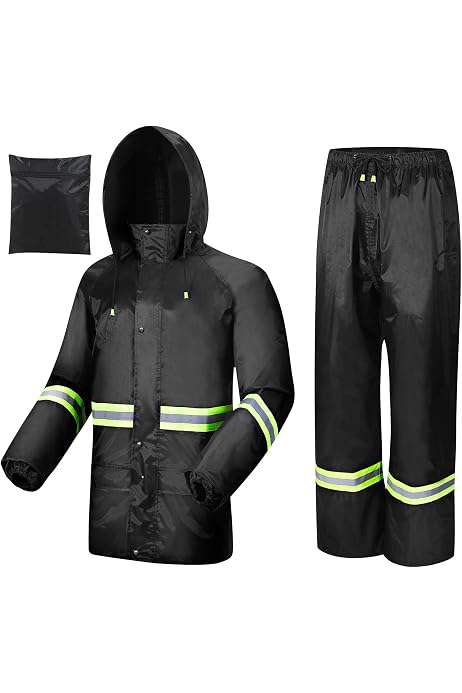 VENDACE Hi Vis Waterproof Rainsuit 