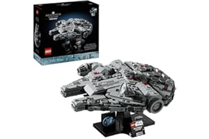LEGO Star Wars: A New Hope Millennium Falcon 75375, Collectible Buildable Starship Model, Creative Building Set for Adults, Iconic Vehicle, Fun Birthday Gift Idea for Fans (921 Pieces)