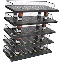 1/64展示24台・2種ウォールナット・3層式 ディスプレーBOX/ネオジオラマ 1/64展示24台可・シック調・3層式ディスプレーBOX