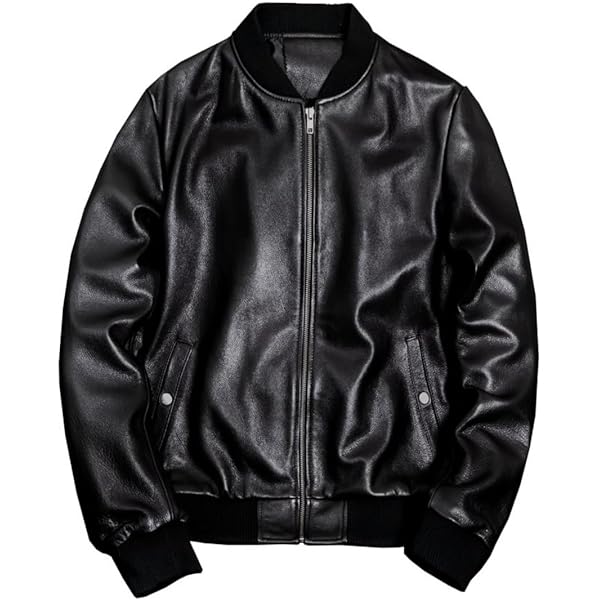 Amazon | [CNPLOPANSS] 本革 メンズジャケット バイクジャケット