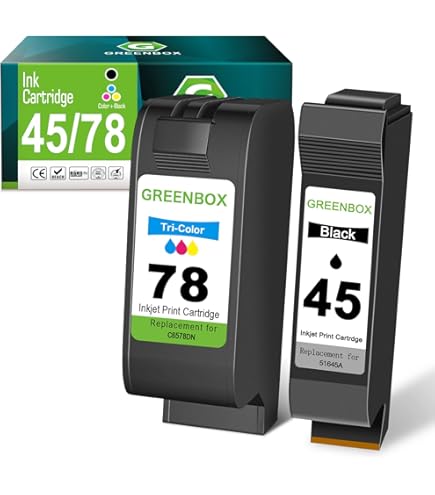Amazon.co.jp: LD Products 再生インクカートリッジ HP 45 & 78
