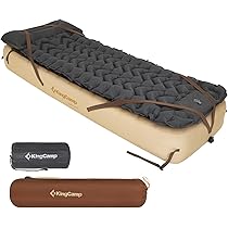 Amazon.co.jp: KingCamp エア ベッドフレーム シングル 足踏み式