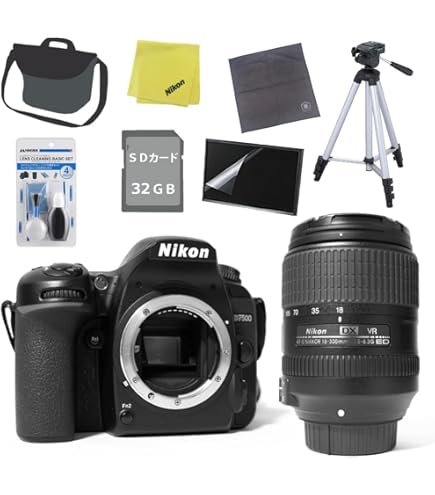Amazon | Nikon D7500 デジタル一眼レフカメラ 18-140mm VRレンズ(1582