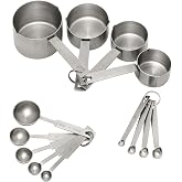 Avanti Bakers Measuring 13-Pieces Set Silver