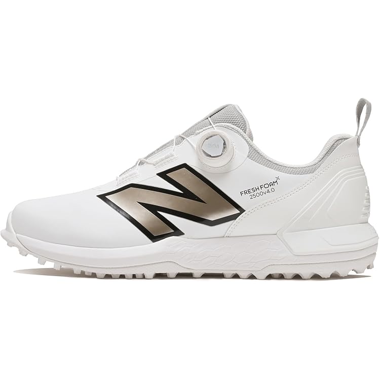 Amazon | [ニューバランス] ゴルフシューズ UGBS996 ホワイト/ネイビー