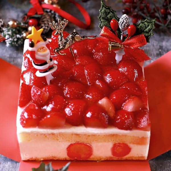 Amazon.co.jp: morin クリスマスケーキ 2025 予約 5号 生