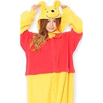 くまのプーさん　着ぐるみ 着ぐるみ （ 大人用 ） プーさん （フリース） ディズニー