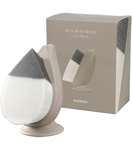 Amazon.co.jp: WB-K01-N(ゴ-ルド) 熊野筆 泡立て洗顔エステ ハダクリエ