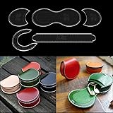 JD 小銭入れ アクリル型紙 レザークラフト用品 (小銭入れ３)