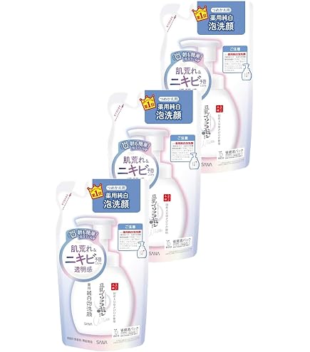Amazon | サナ なめらか本舗 薬用WR泡洗顔 ホワイト つめかえ用 豆乳