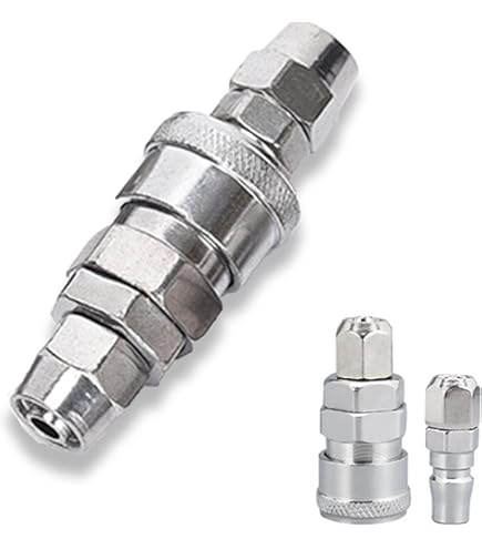 Amazon | エアカプラエアホース外径8 mm 10 mm 12 mm用ワンタッチ