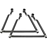nakira サイドバッグ サポート 左右セット バイク汎用 アメリカン シャドウ ビラーゴ ドラッグスター nkr819 (黒)