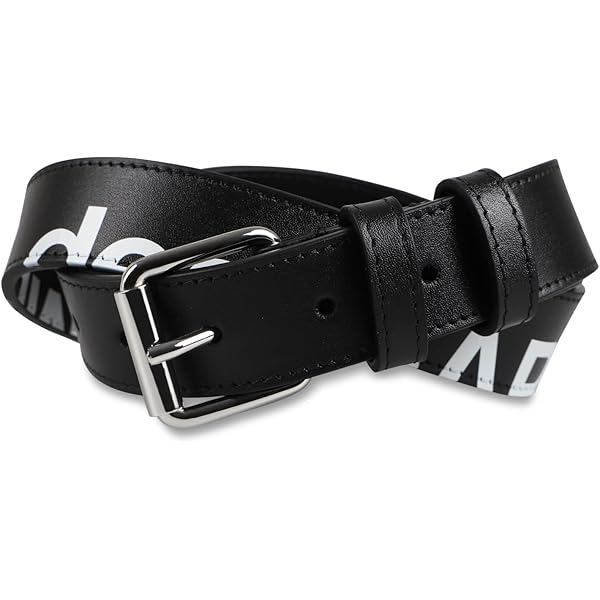 美品 COMME des GARCONS Hugeロゴ ベルト レザー S 黒 コムデギャルソン COMME des GARCONS COMME DES GARCONS ベルト