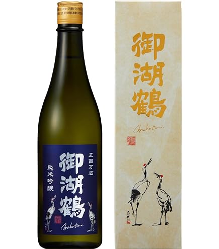 Amazon.co.jp: 御湖鶴 純米大吟醸 山田錦 [ 日本酒 長野県 ] (720ml