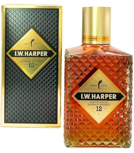 Amazon.co.jp: I.W.HARPER IWハーパー ゴールドメダル40% 700ml×12本