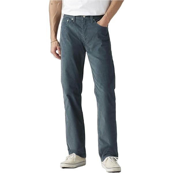 Amazon | [リーバイス] 567(TM) リラックスフレア ジーンズ ダーク