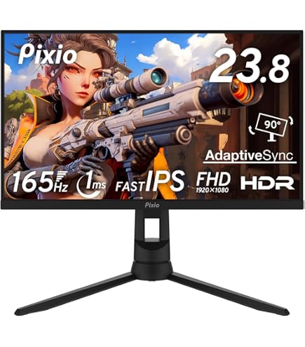Amazon.co.jp: PX278WAVE PSW1SBK ゲーミング モニター モニター