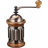 カリタ Kalita コーヒーミル 木製 手挽き 手動 KH-5 #42039 アンティーク コーヒーグラインダー 小型 アウトドア キャンプ 挽き目調整可能 フタ付き