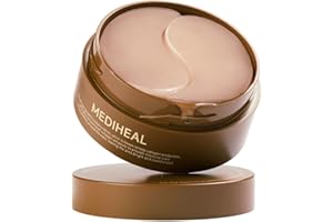 MEDIHEAL Retinol Collagen Under Eye Patches, Korean Hydrogel Eye Masks for Dark Circles, Anti Wrinkle & Puffiness & Fine Lines, Korean Skincare (60 Patches)