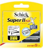 Schick Super II 替え刃 9個入り TC-9　×8セット Amazon.co.jp: Schick(シック) スーパーIIプラスX 2枚刃 替刃(16コ入