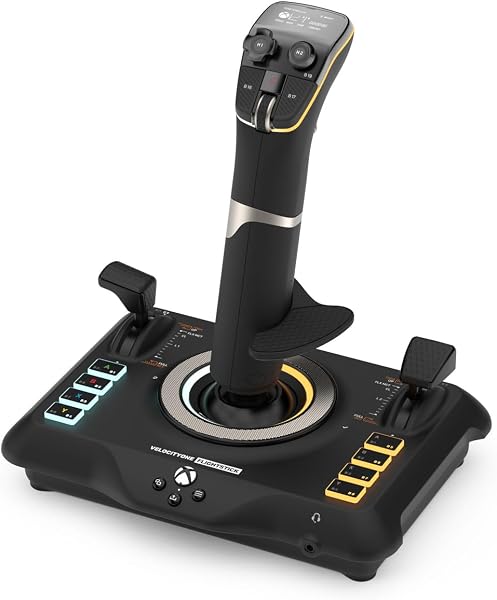 TURTLE BEACH ジョイスティック フライト コントローラー Xbox Windows PC(Steam)対応 VelocityOne Flightstick ブラック 黒 セスナ レシプロ戦闘機 スペース コンバット シミュレーター Xbox 公認 【メーカー保証2年】 - 1
